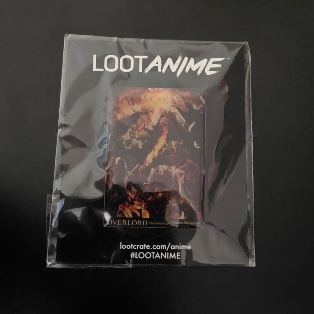 Loot crate Overlord pin